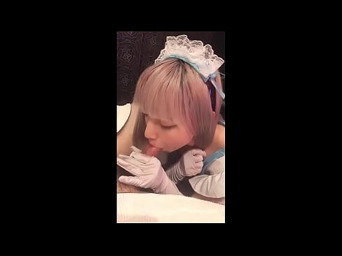 ❤️ Japanese Idol [mayuka], pakaian pembantu rumah Perancis, bahagian 1, blowjob dan jerk dengan losyen ️ Video persetan  pada kami ms.bsglass.ru ❌